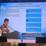 Menteri Koordinator Bidang Hukum, Hak Asasi Manusia, Imigrasi, dan Pemasyarakatan Republik Indonesia, Prof. Dr. Yusril Ihza Mahendra, mengatakan Indonesia membutuhkan perpaduan antara kekuatan etika, ilmu pengetahuan, dan teknologi untuk membangun masa depan bangsa.